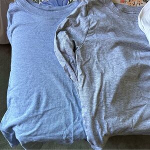 Hanna Andersson Bright Basics Long Sleeve Tee in Pima Cotton (pack of 4)